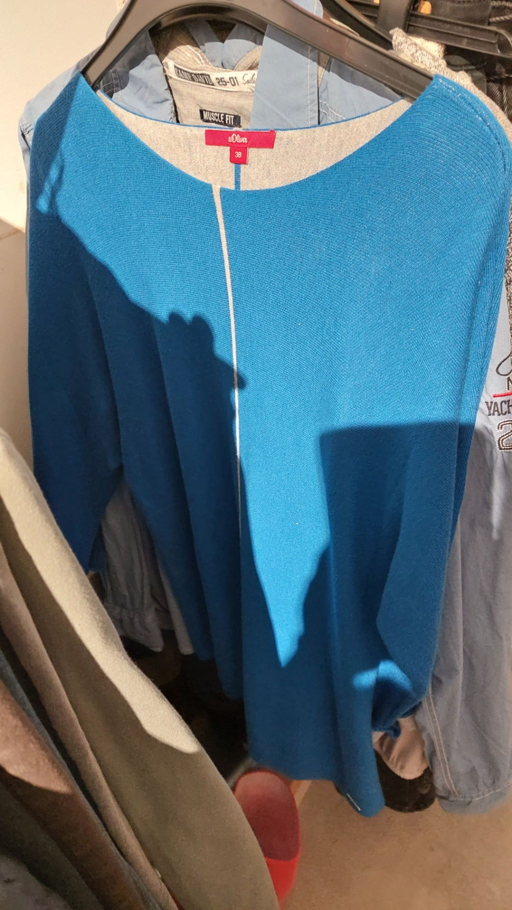 s.Oliver Pullover Blau