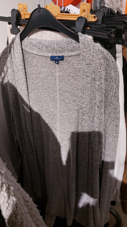 Tom Tailor Strickjacke Grau