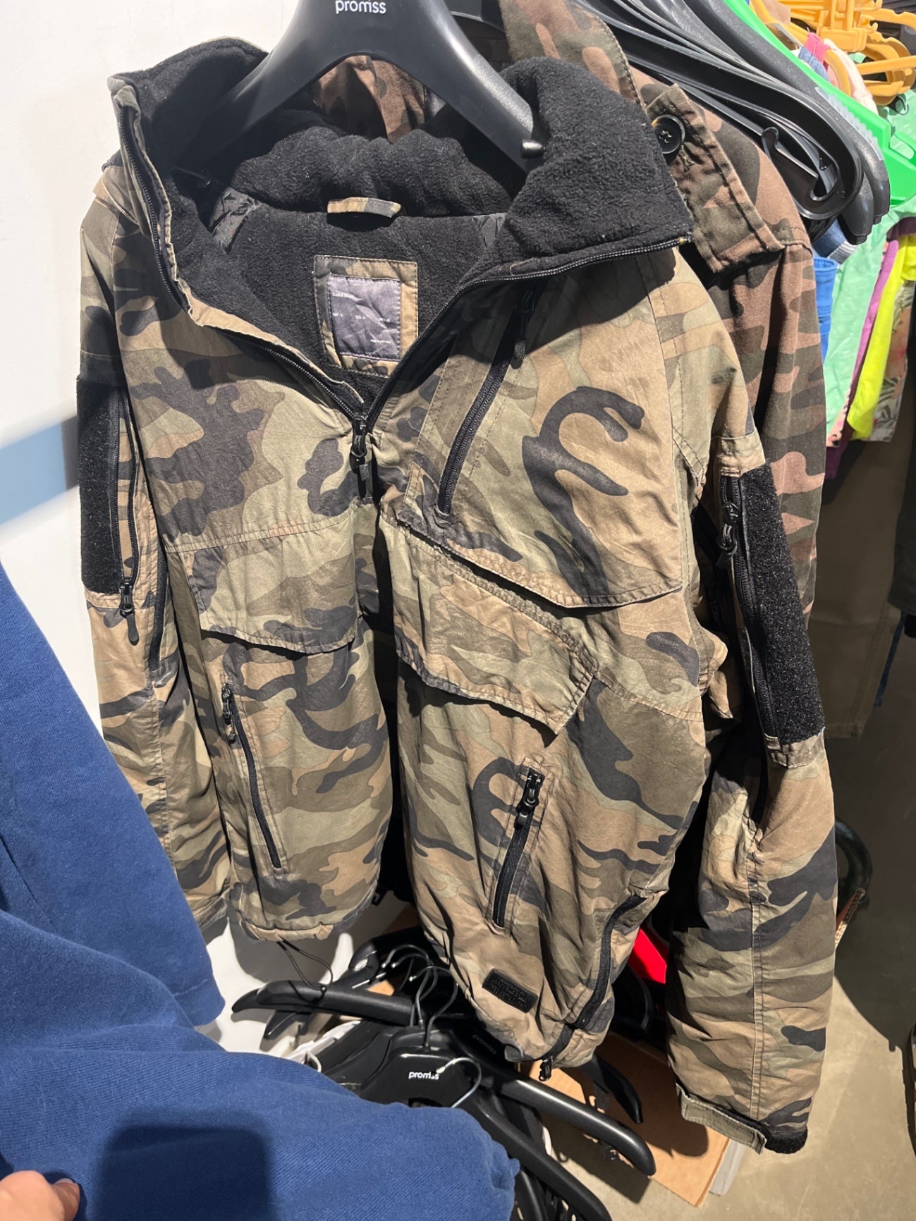 Zara Jacke Camouflage