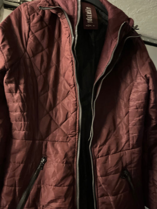 Details Intl Jacke Bordeaux