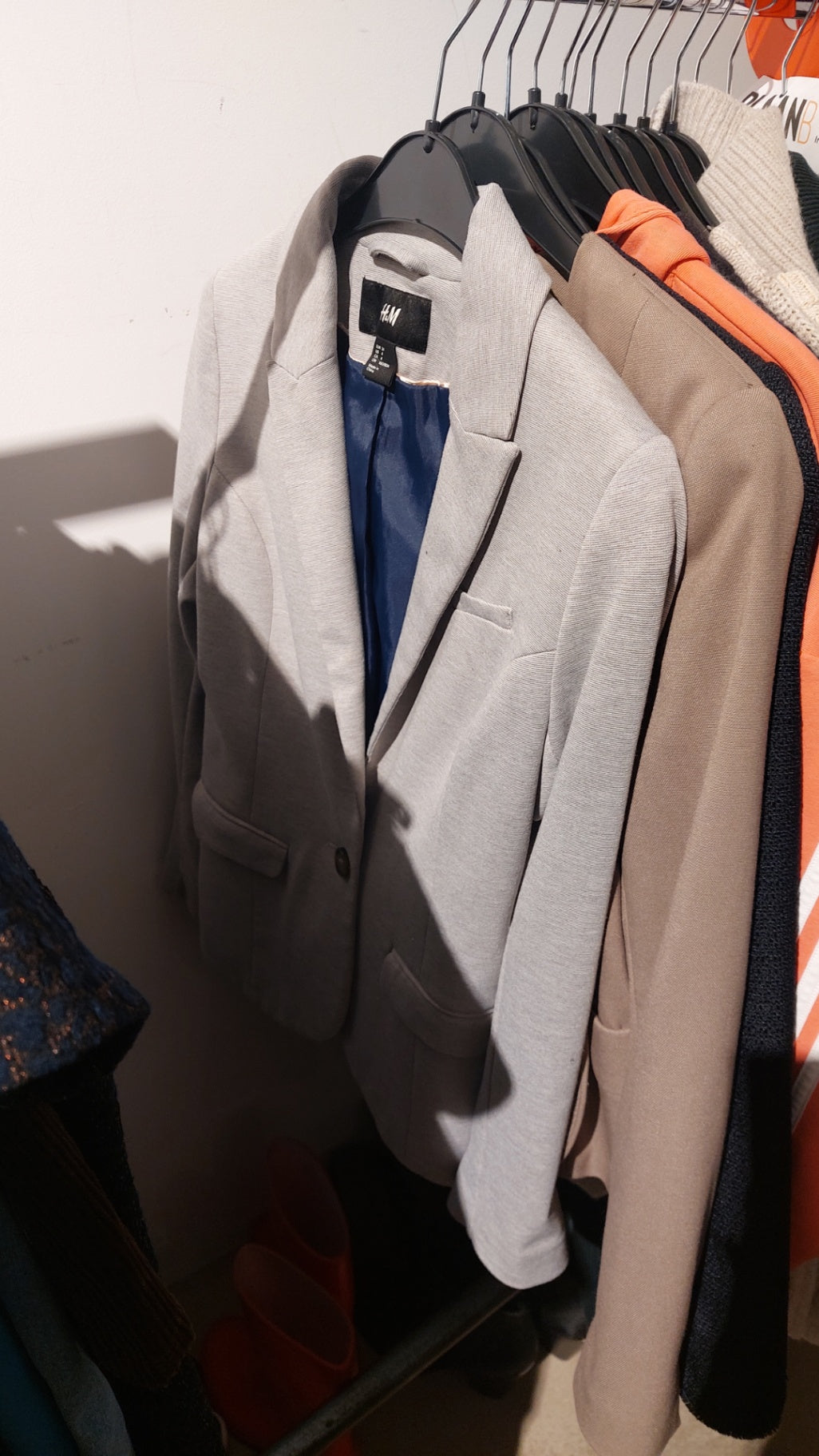 H&M Blazer Grau