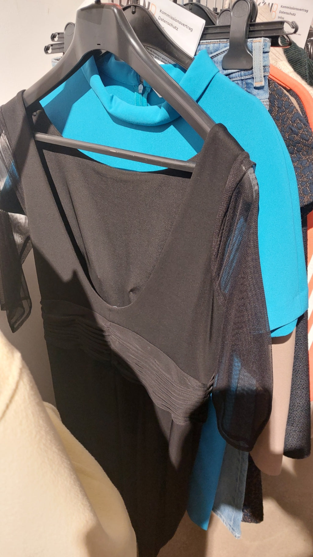 Jota Mas Ge Kleid Schwarz