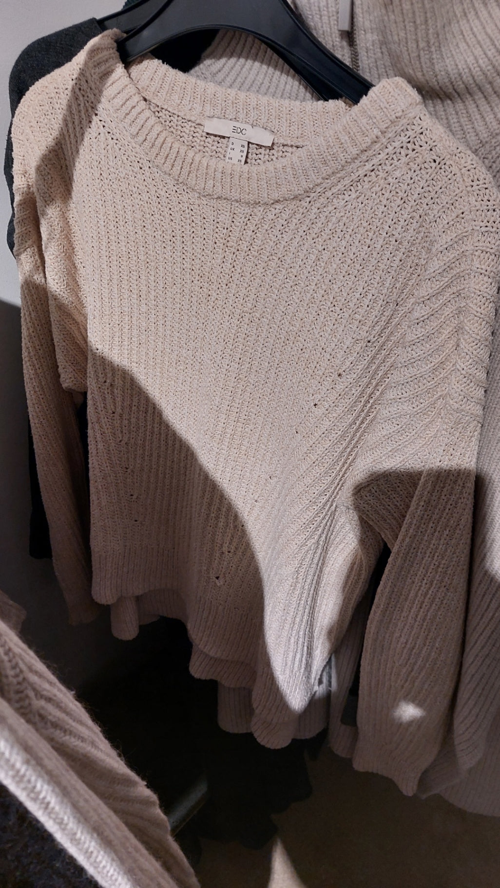 EDC Pullover Beige