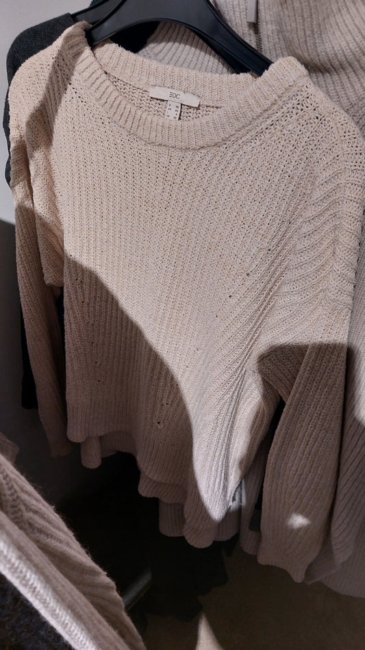 EDC Pullover Beige