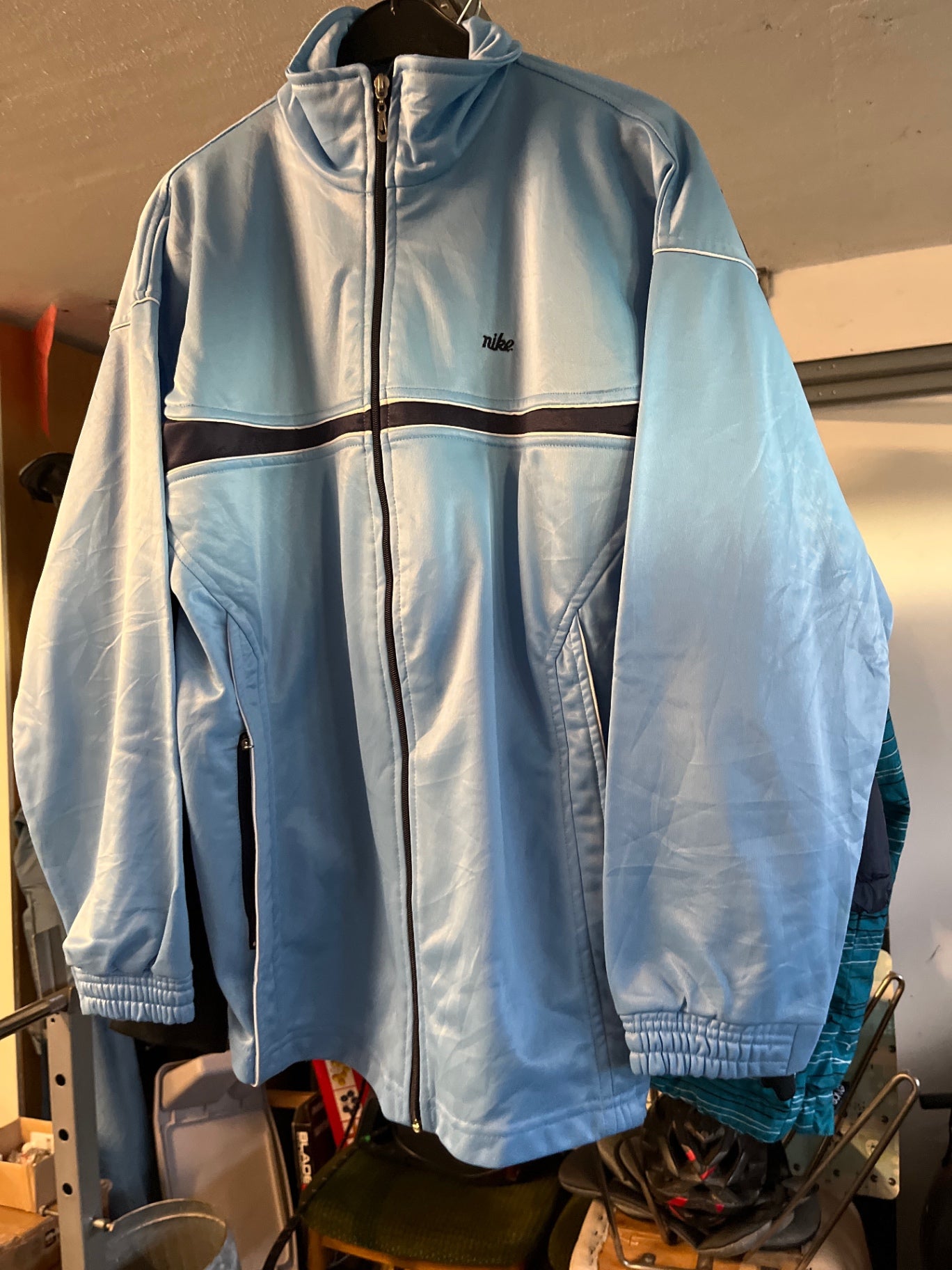 Nike Trainingsjacke Hellblau