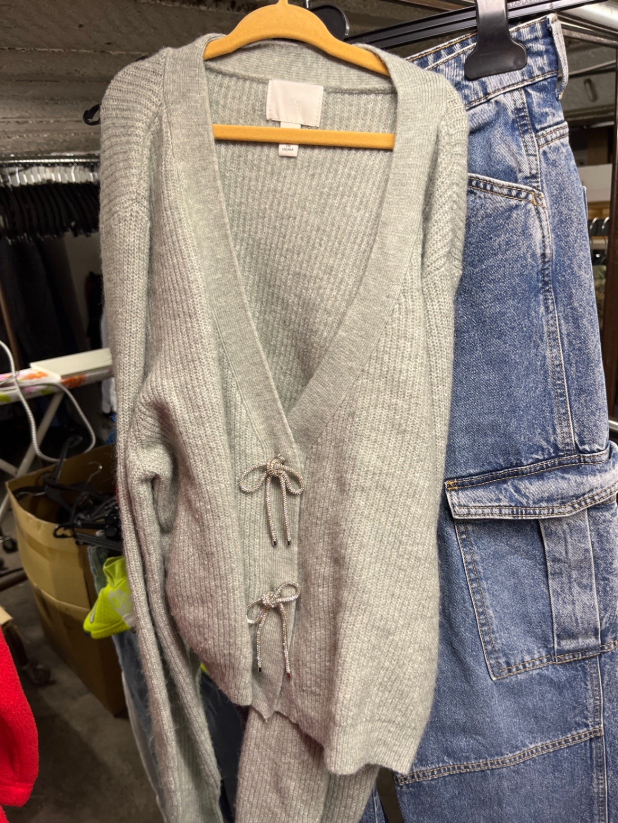 H&M Cardigan Grau