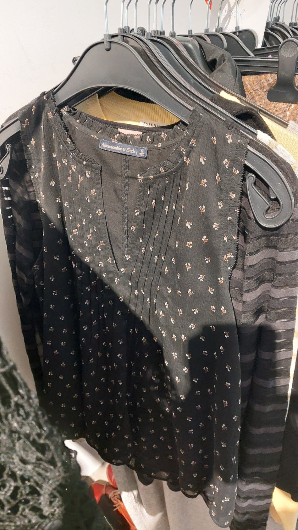 Abercrombie & Fitch Bluse Schwarz