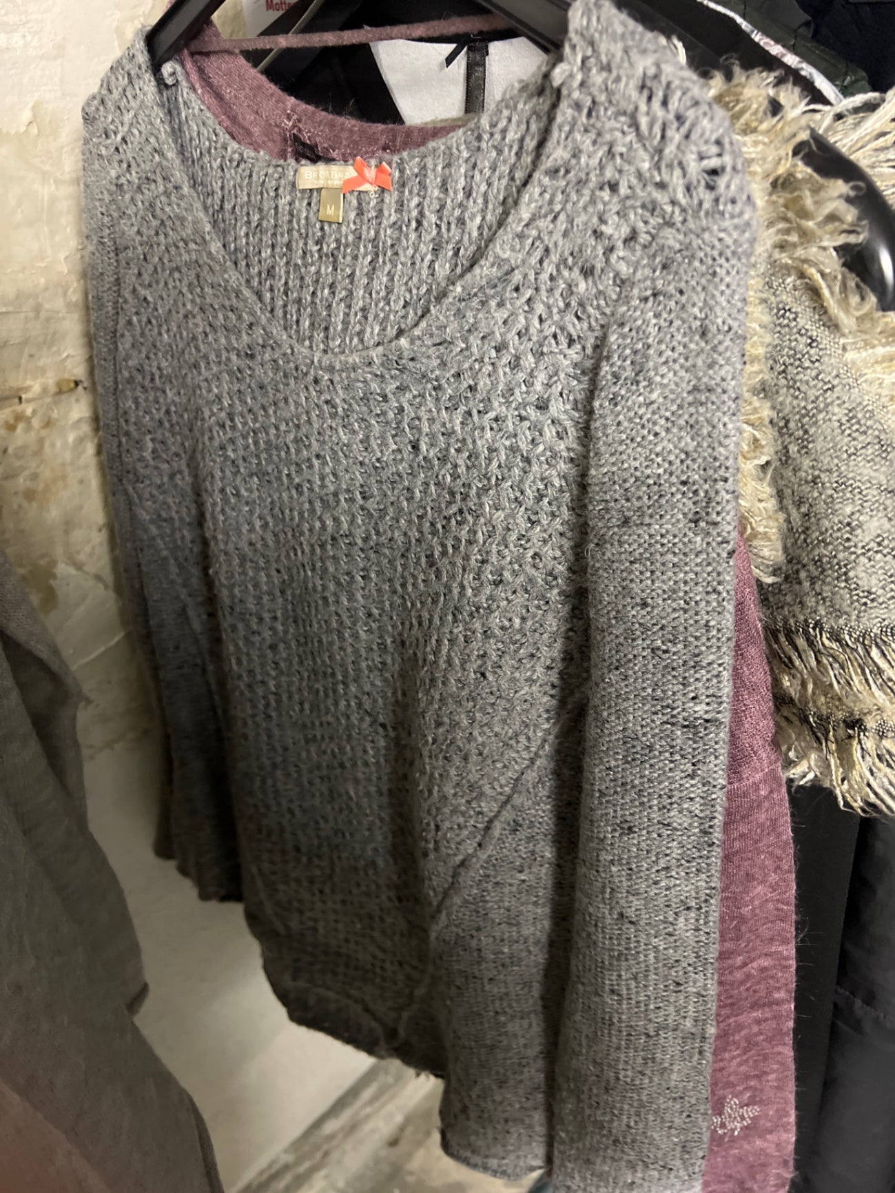 Broadway Pullover Grau