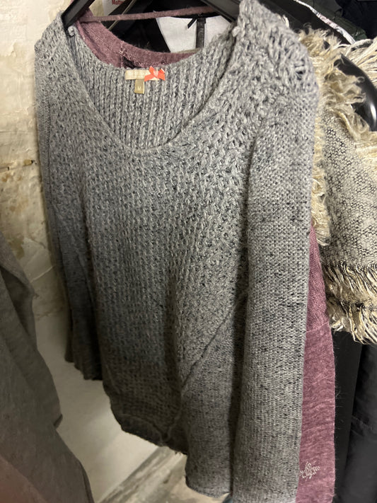 Broadway Pullover Grau