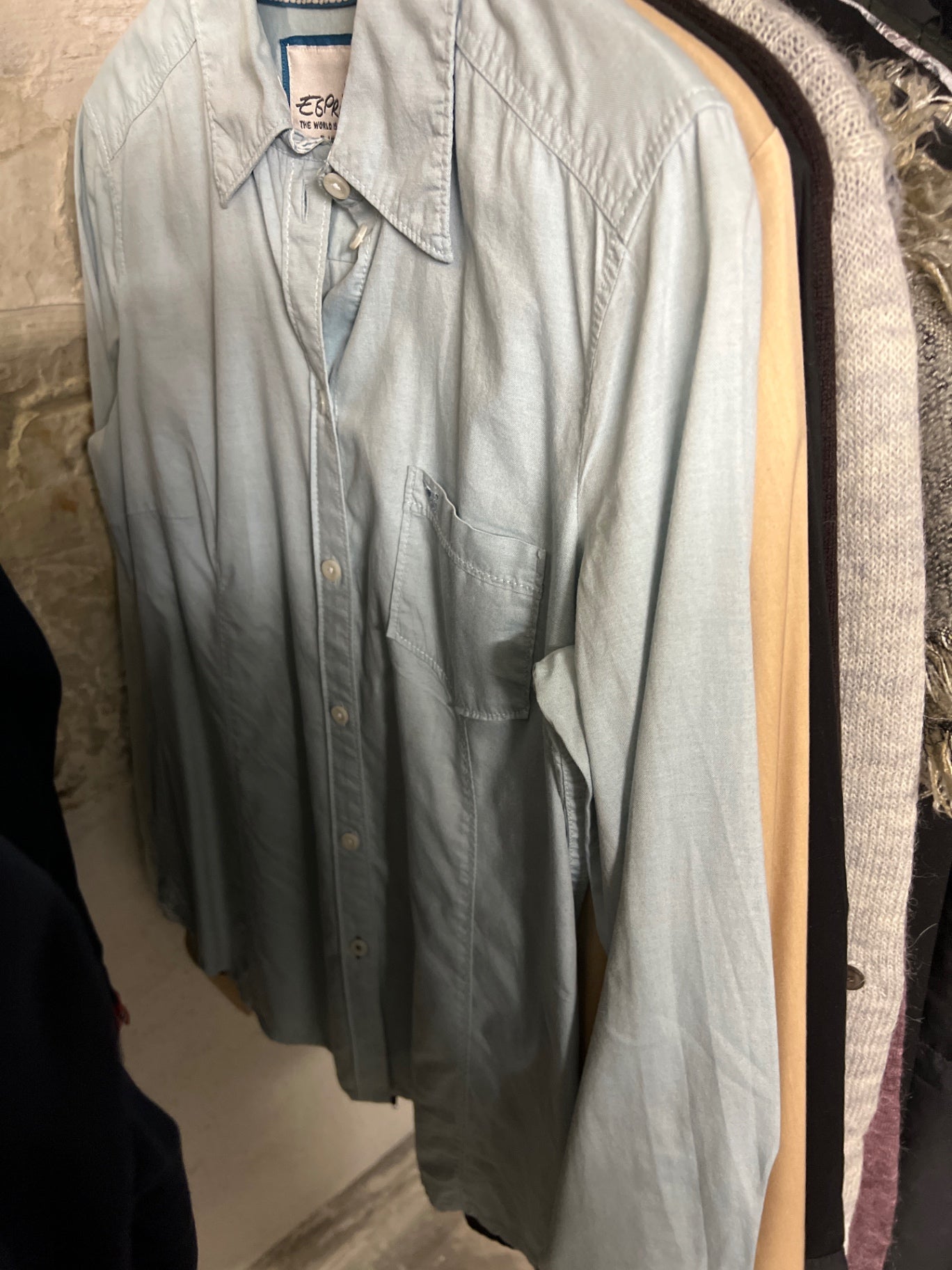 Esprit Hemd Hellblau