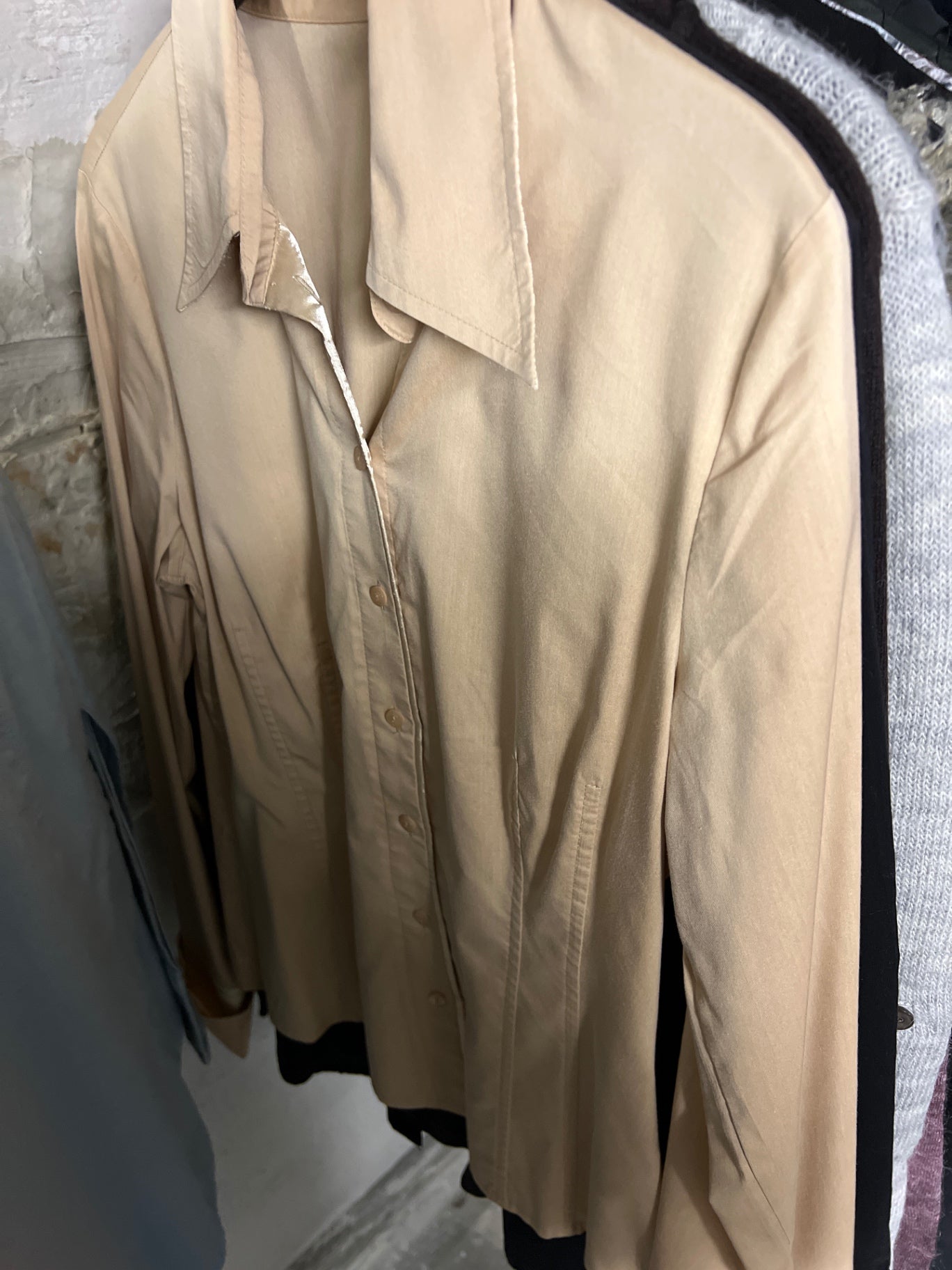 More&More Hemd / Bluse Beige
