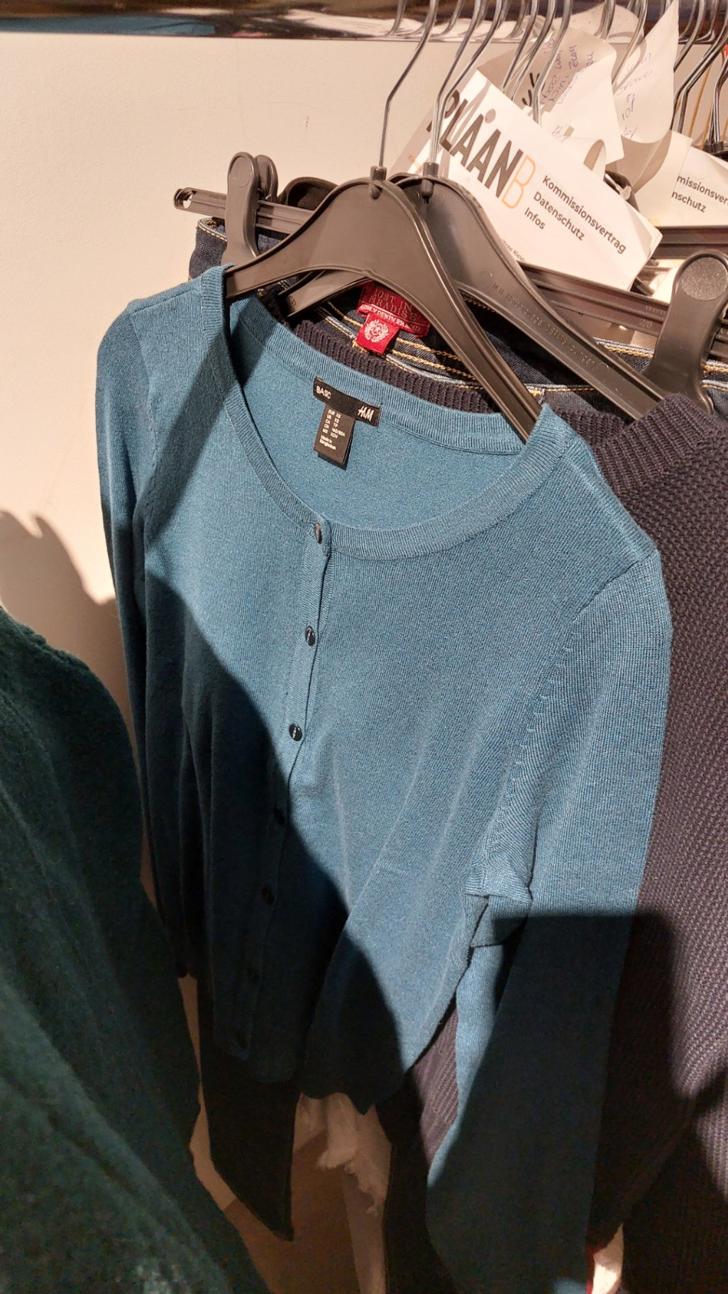 H&M Cardigan Blau