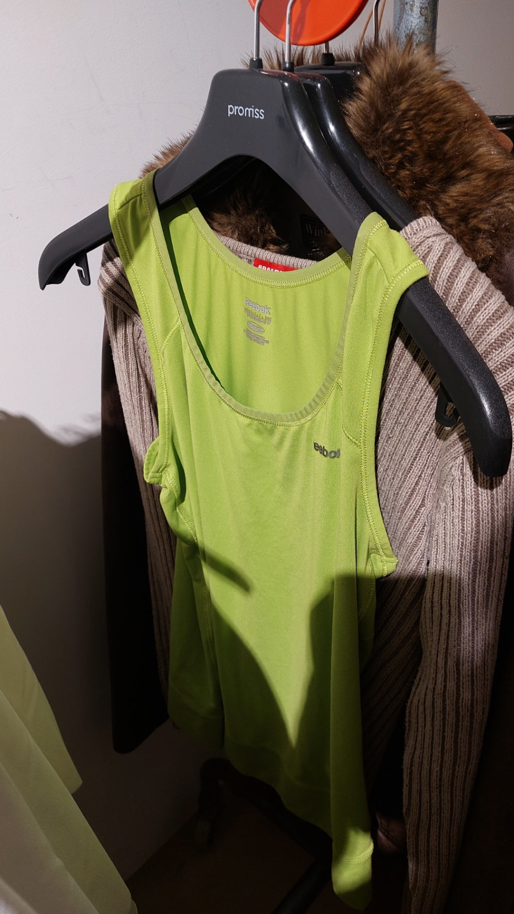 Reebok Tanktop Grün