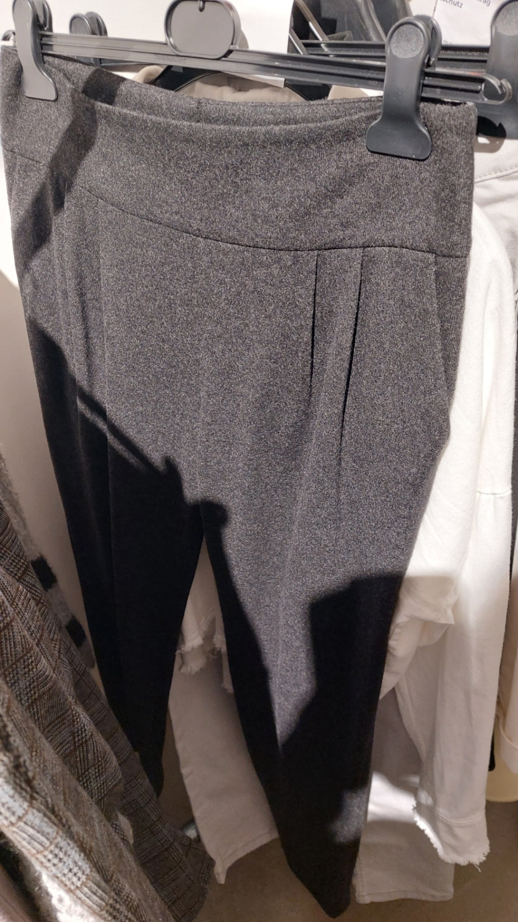 Joseph Janard Hose Grau 90% Wolle & 10% Kaschmir