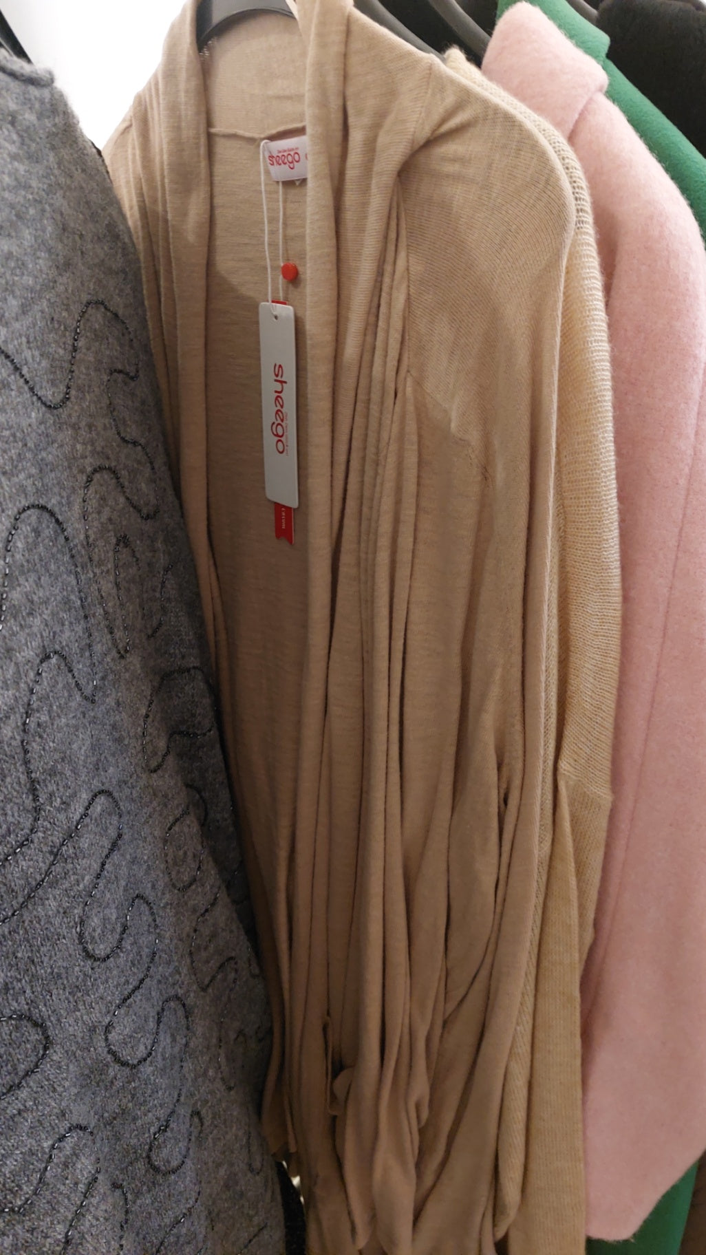 Sheego Cardigan Beige 56/58