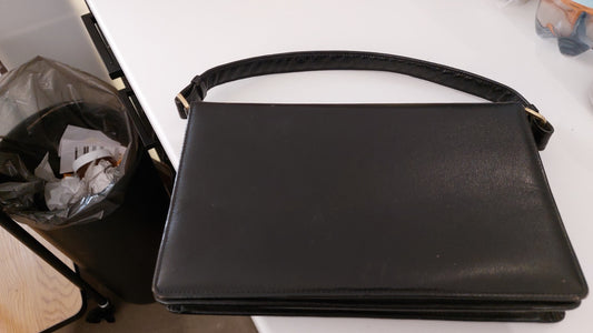 TRUE VINTAGE! Handtasche Schwarz