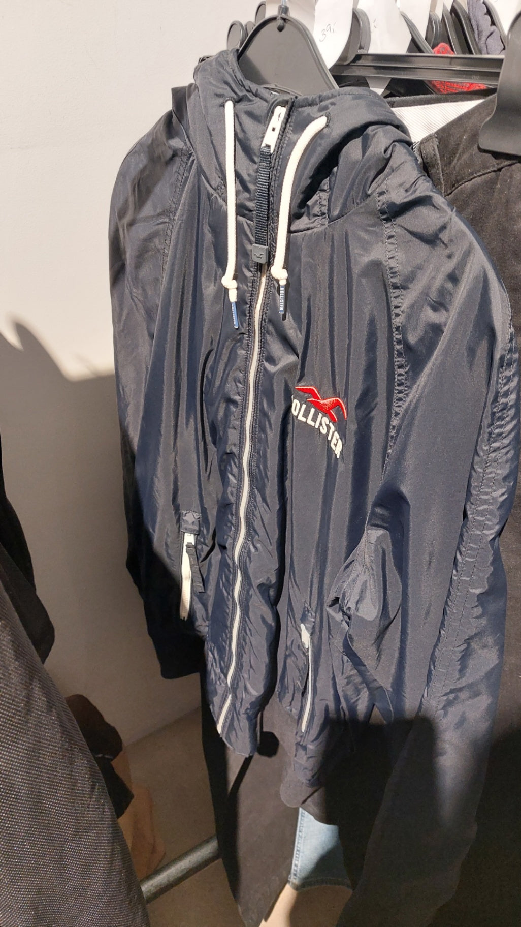 Hollister Windjacke Blau