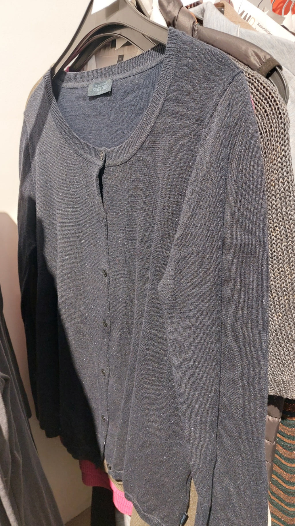 Silver Creek Strickjacke Dunkelblau