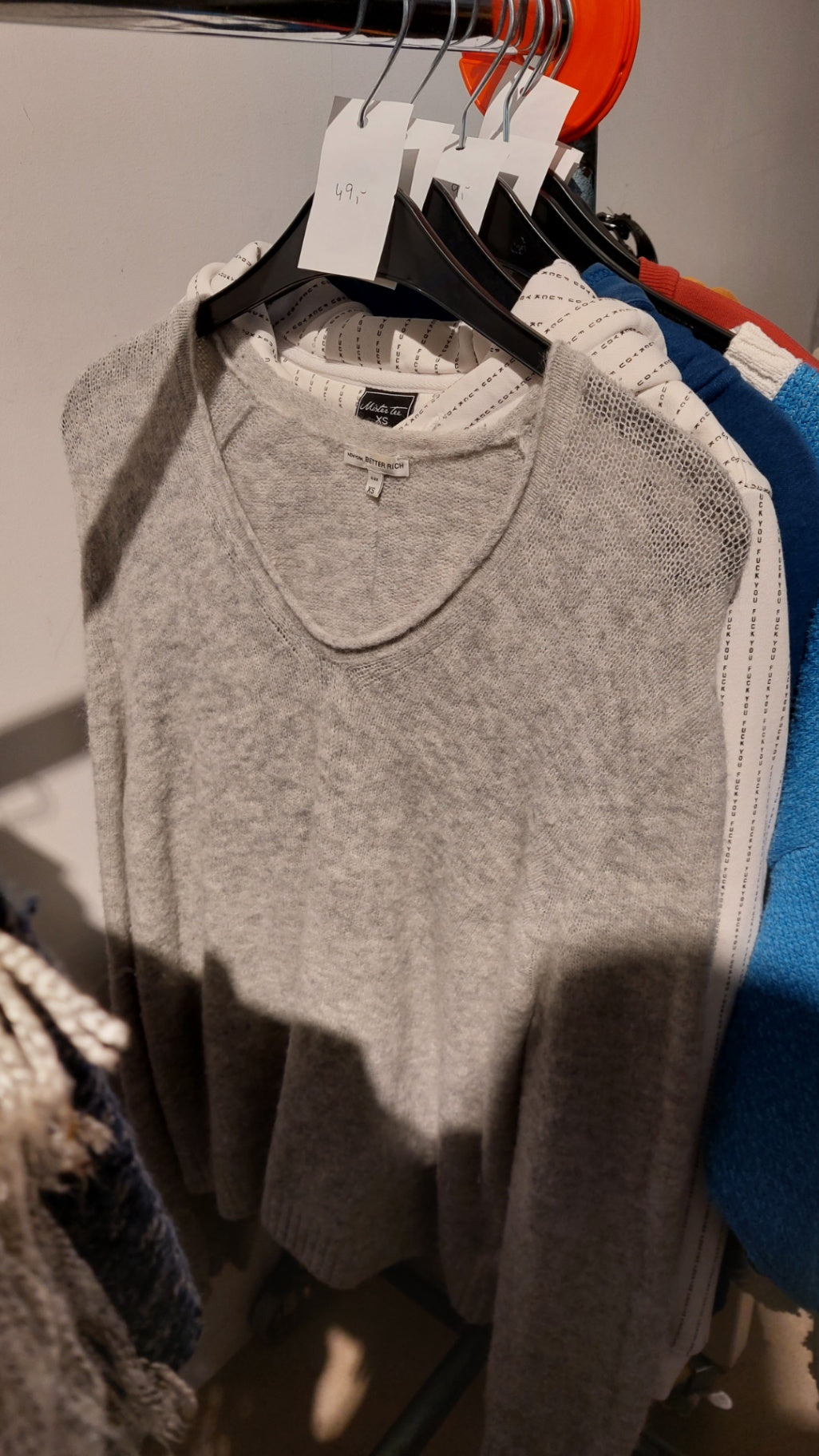 Better Rich Pullover Grau