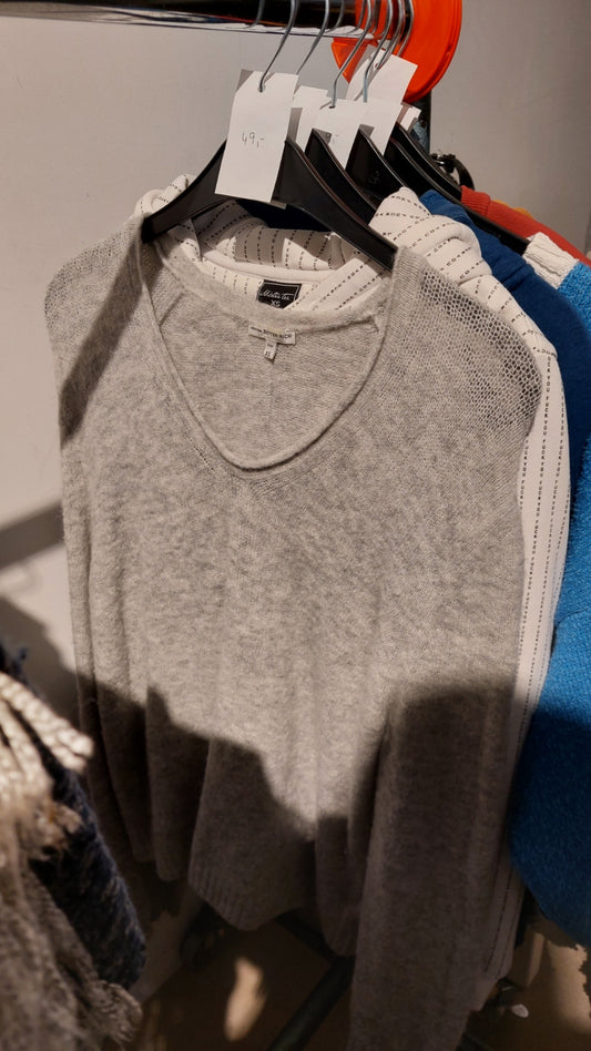Better Rich Pullover Grau
