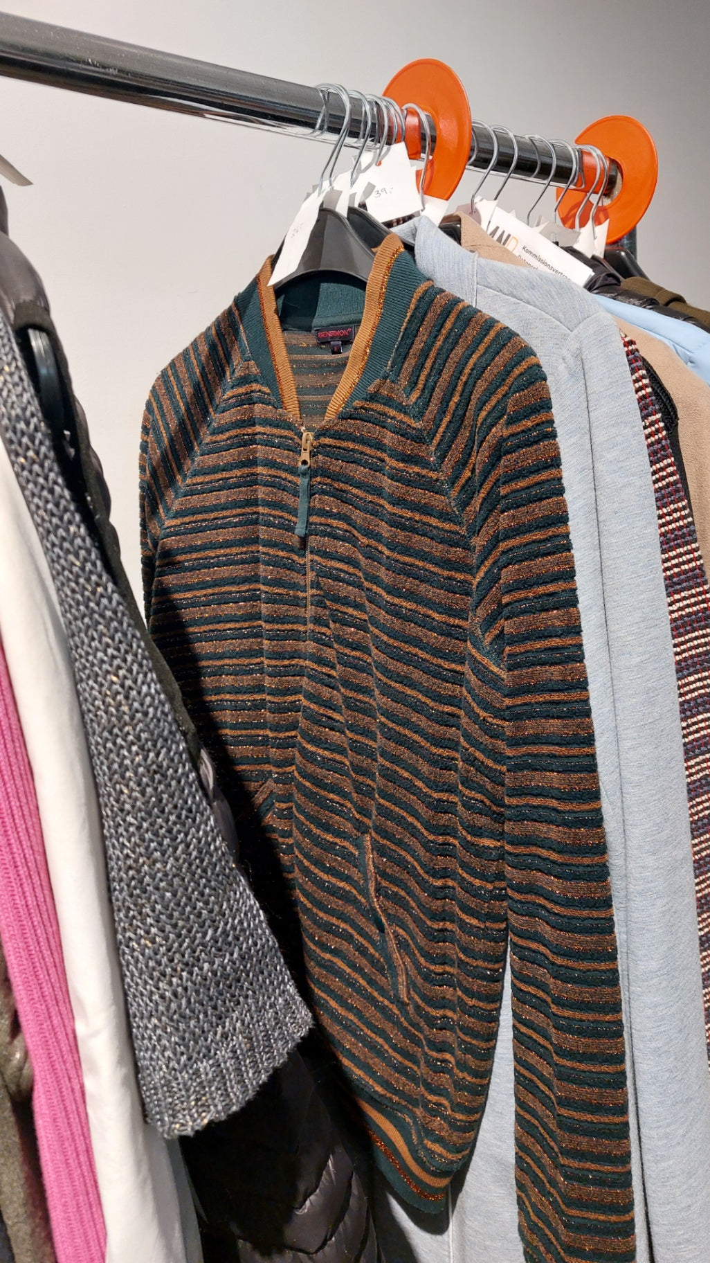 Bensimon Pullover Braun und Grün