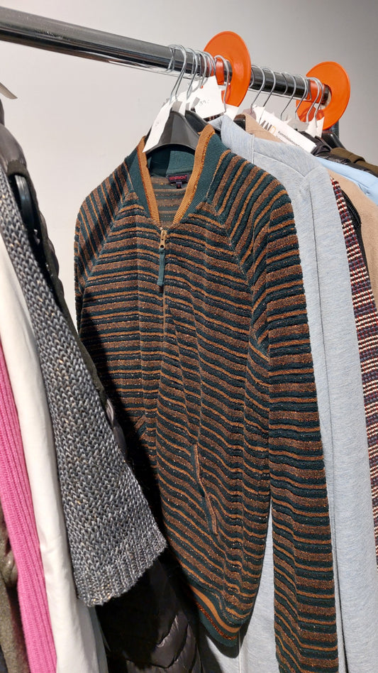 Bensimon Pullover Braun und Grün