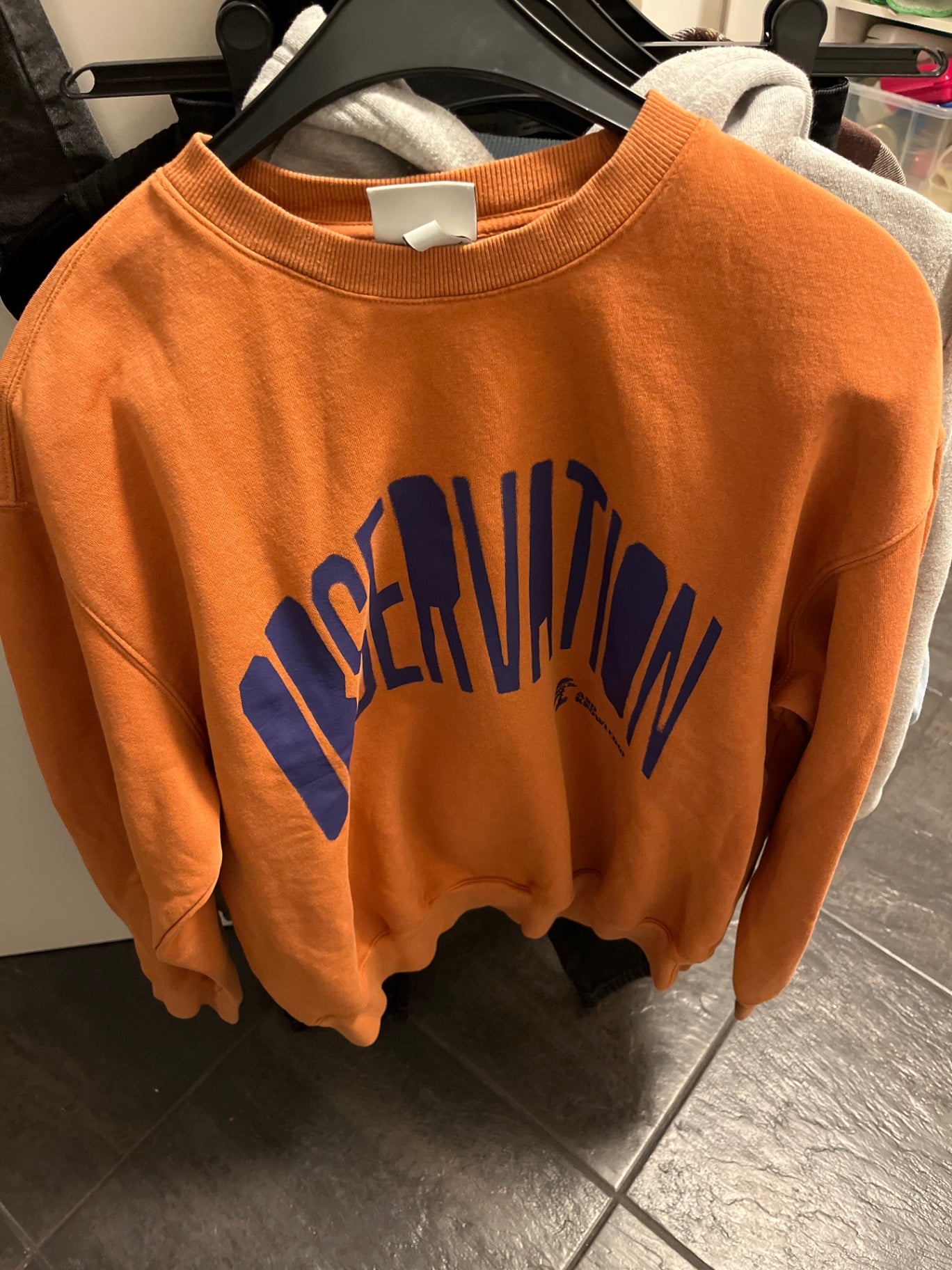 H&M Sweatshirt Orange