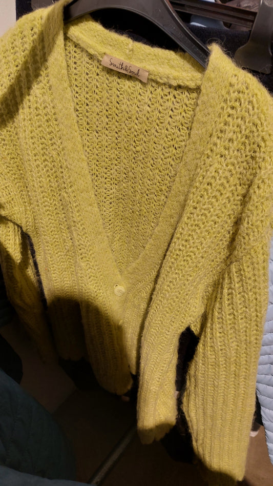 Smith & Soul Strickjacke Hellgrün