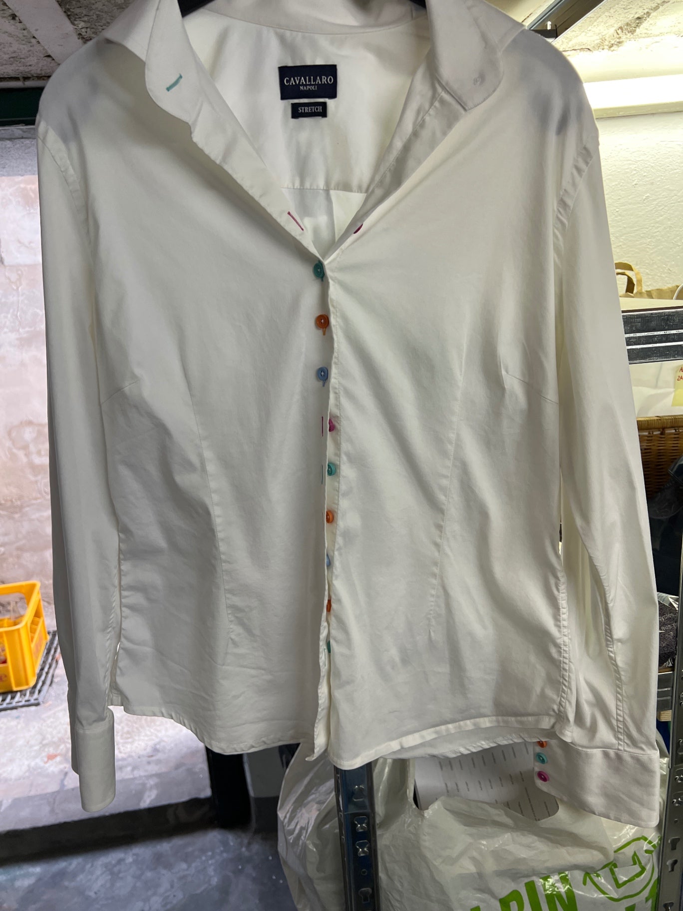 Cavallaro Napoli Bluse Weiß