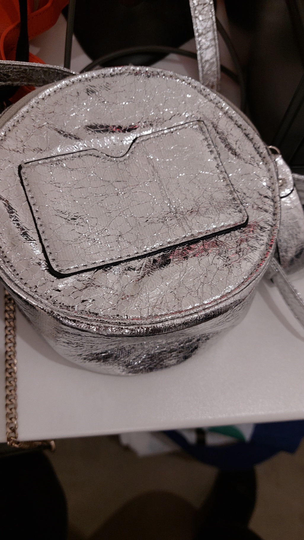 Tasche Silber