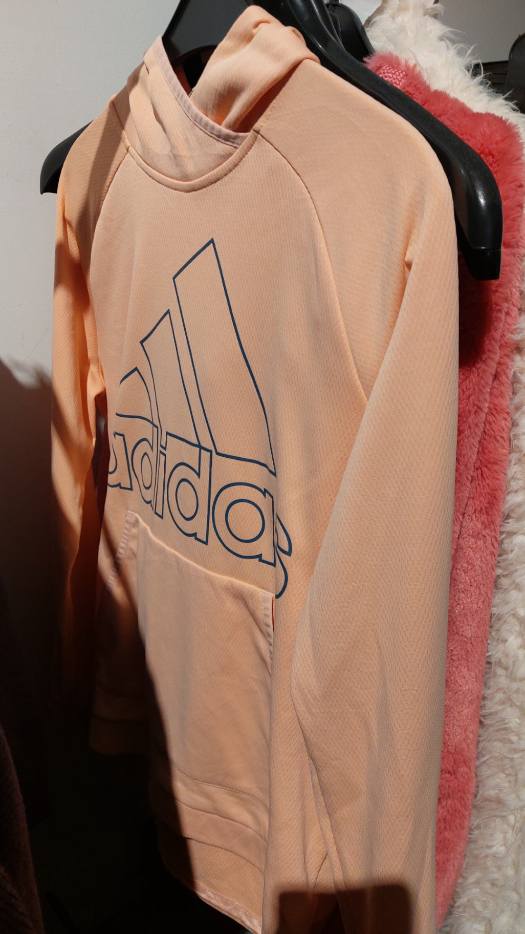 Adidas Hoodie Pfirsich B-WARE