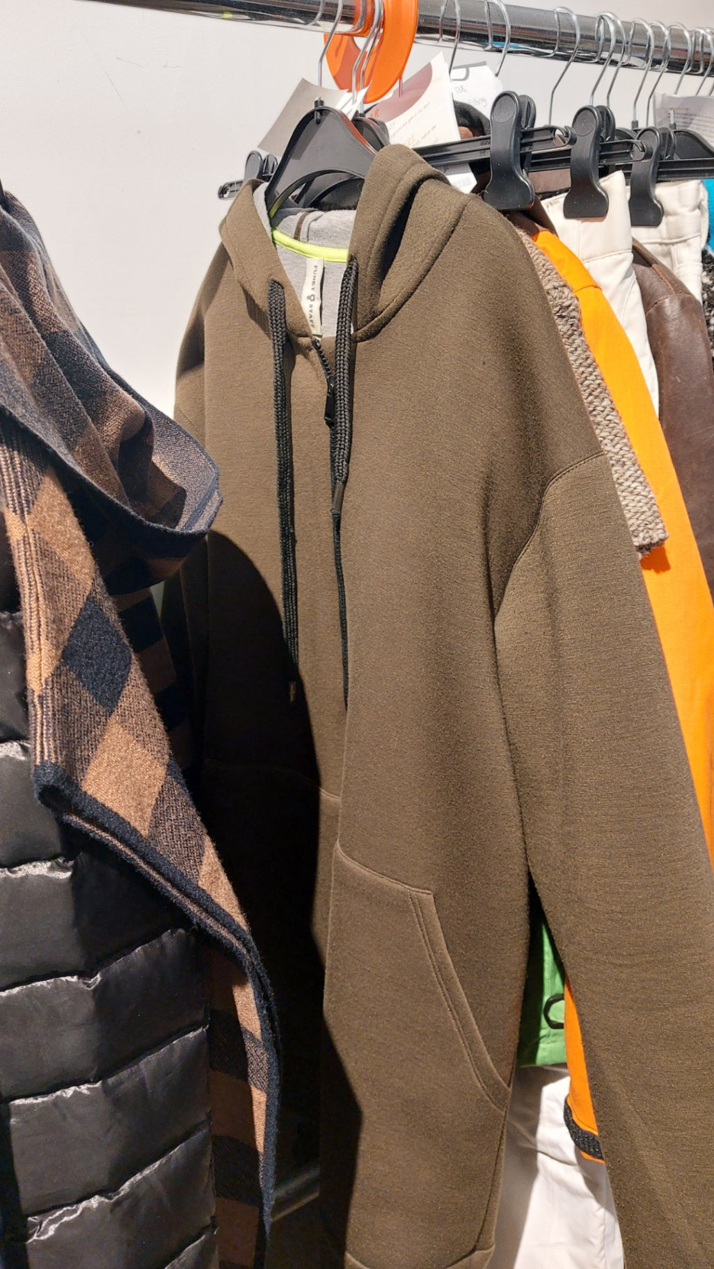 Funky Staff Sweatjacke Khaki