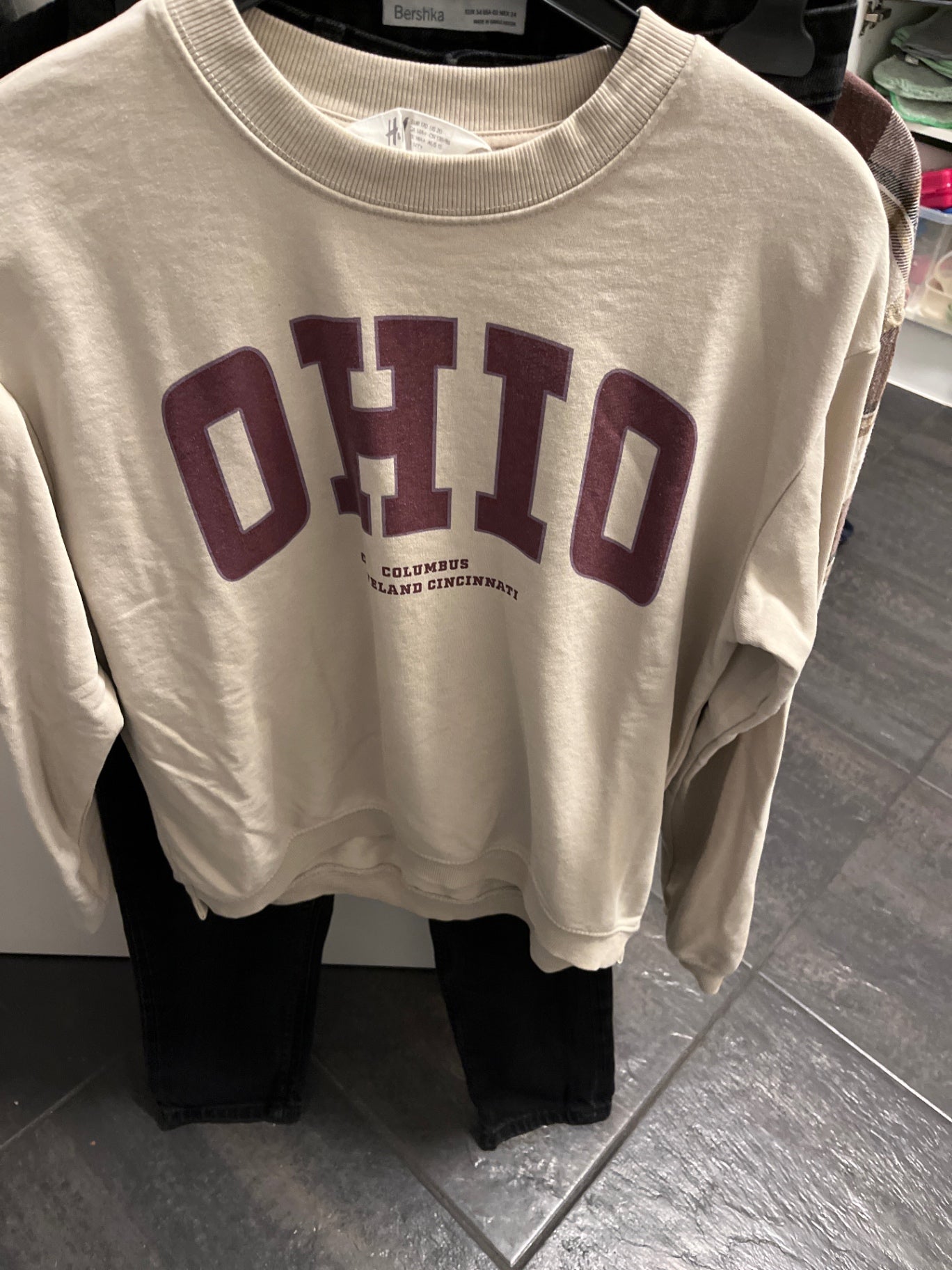 H&M Sweatshirt Beige