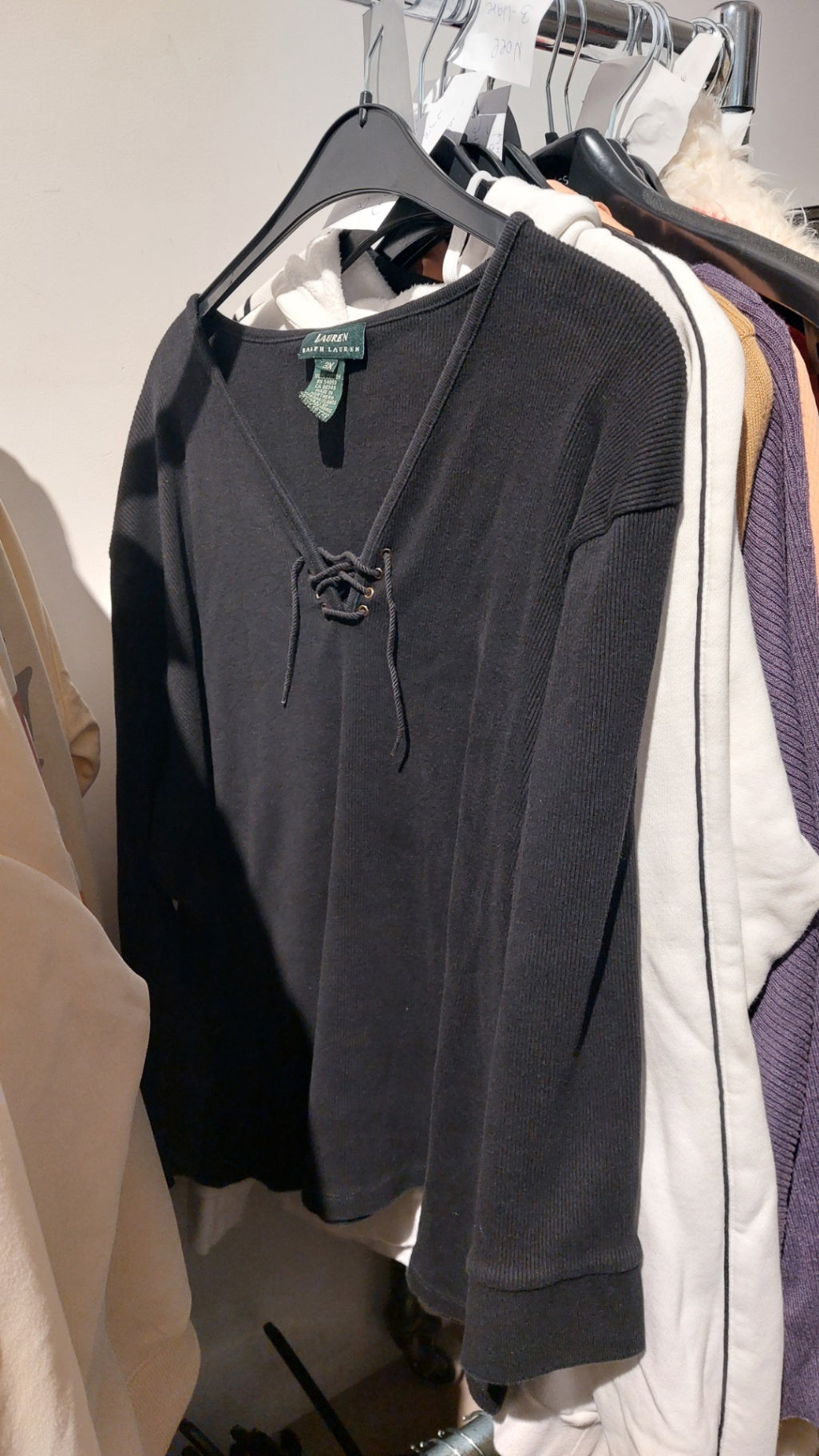Lauren Ralph Lauren Langarmshirt Schwarz