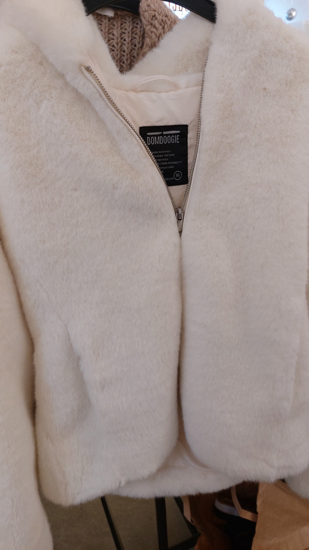 Bomboogie Jacke Weiß