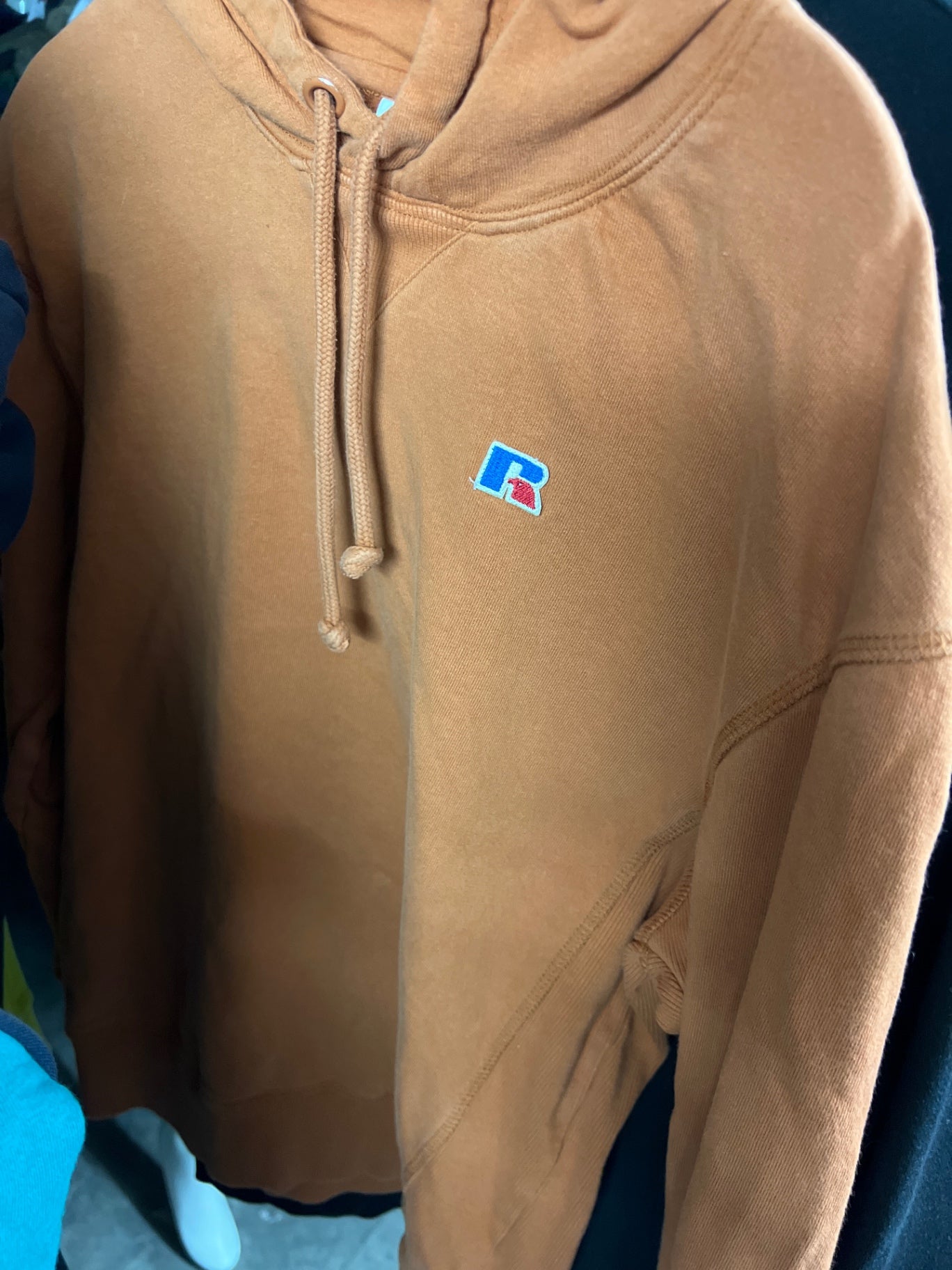 Russell Athletic Hoodie Orange