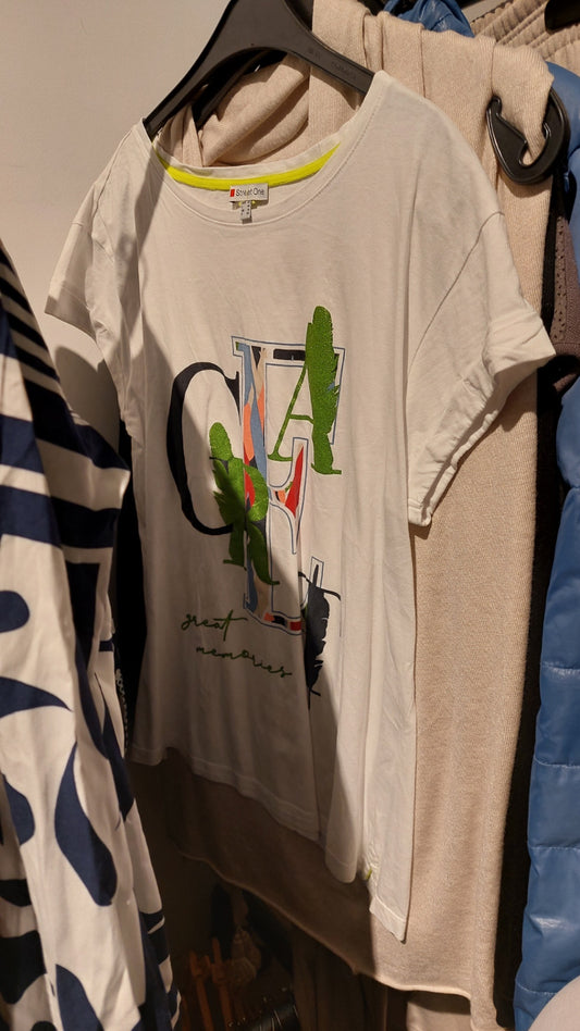 Street One T-Shirt Weiß