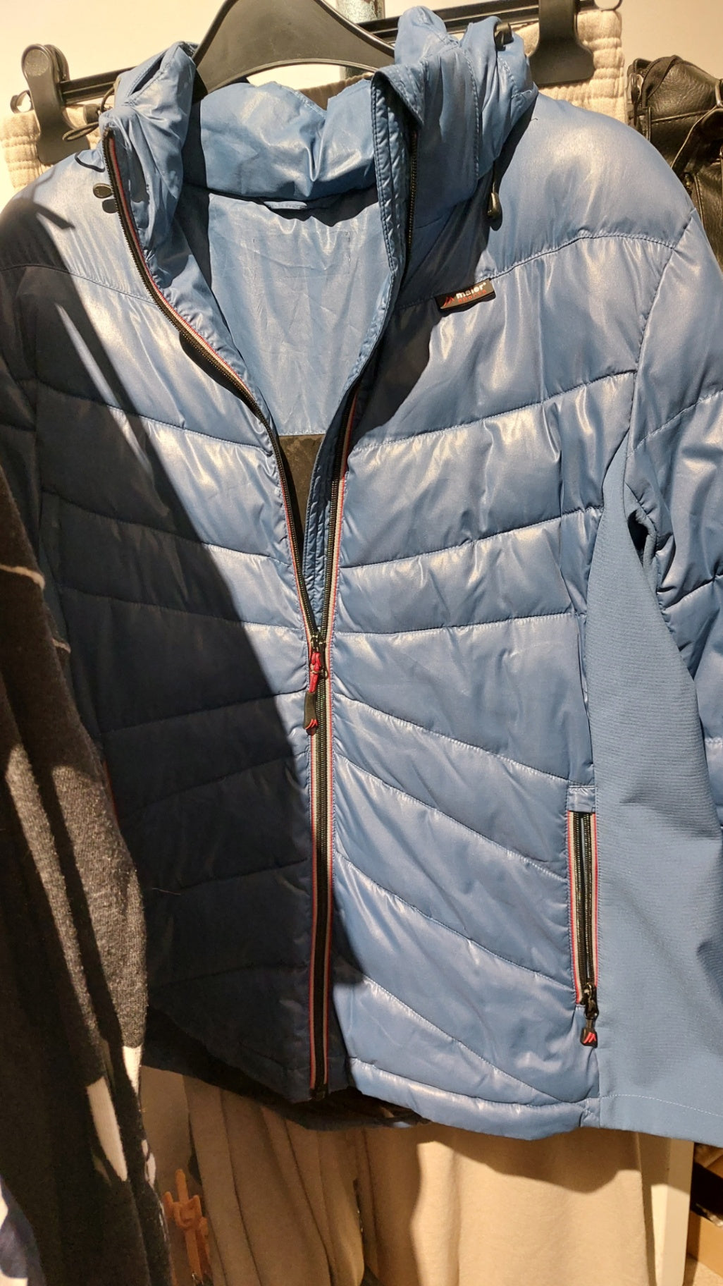 Maier sports Jacke Blau