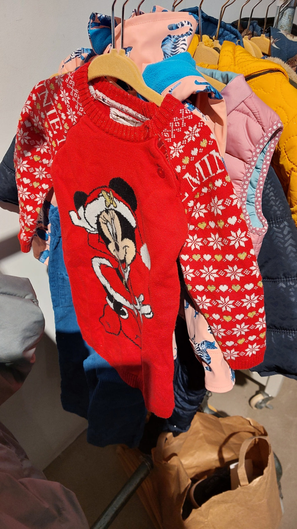 Disney Pullover Rot