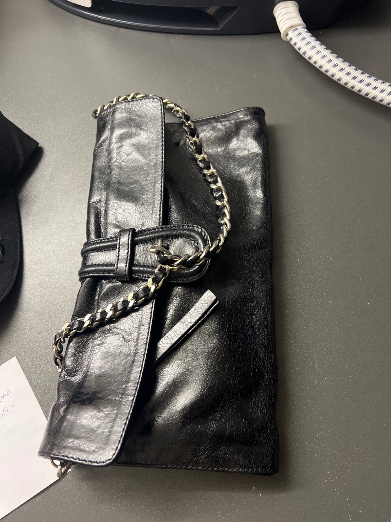 Abro Clutch Schwarz