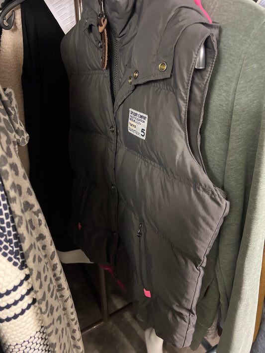 Superdry Weste Grau