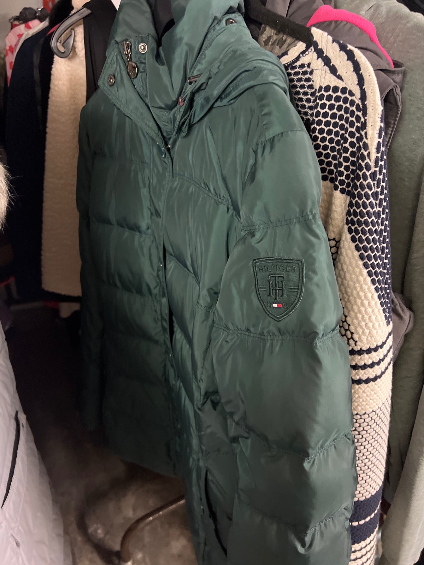 Tommy Hilfiger Daunenjacke Grün