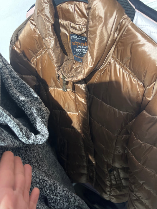 Squesto Daunenjacke Braun