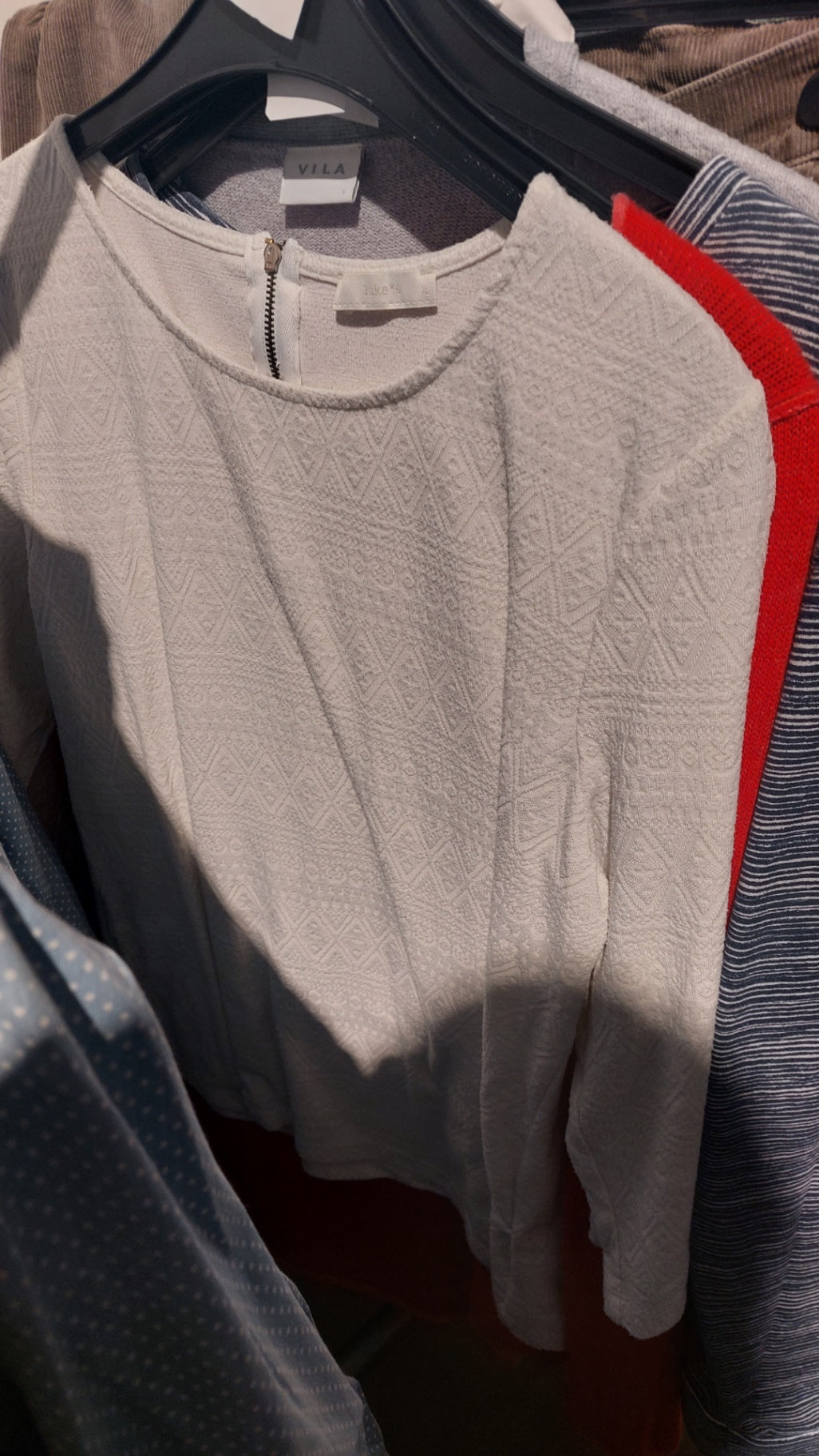 Jake*s Bluse Weiß