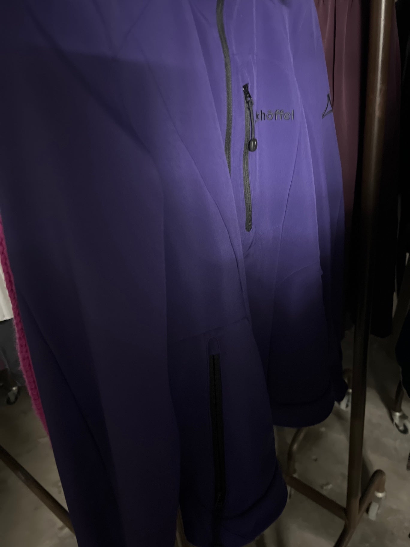Schöffel Softshelljacke Lila