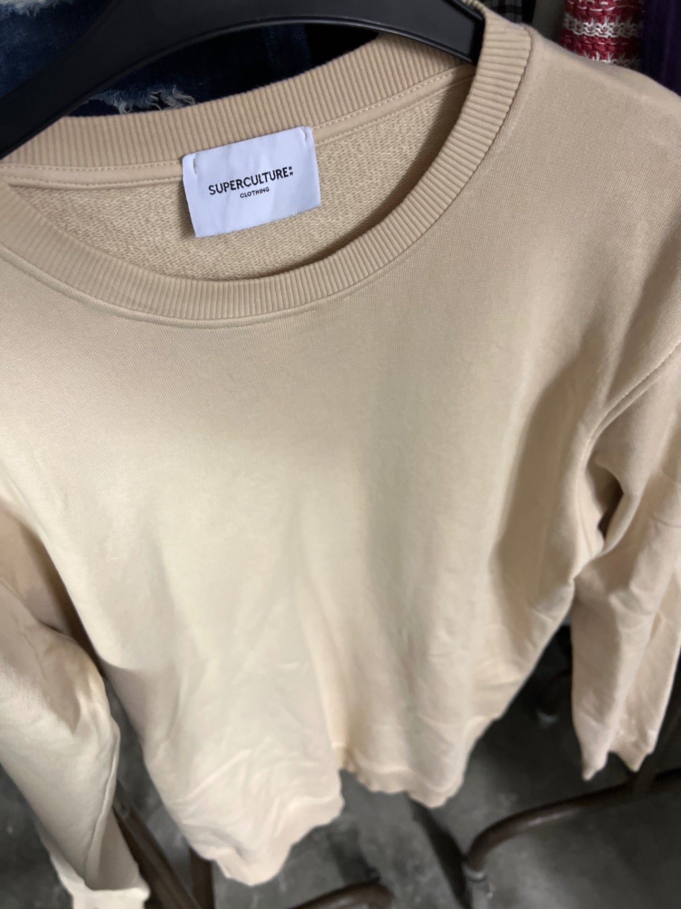 Superculture Pullover Beige