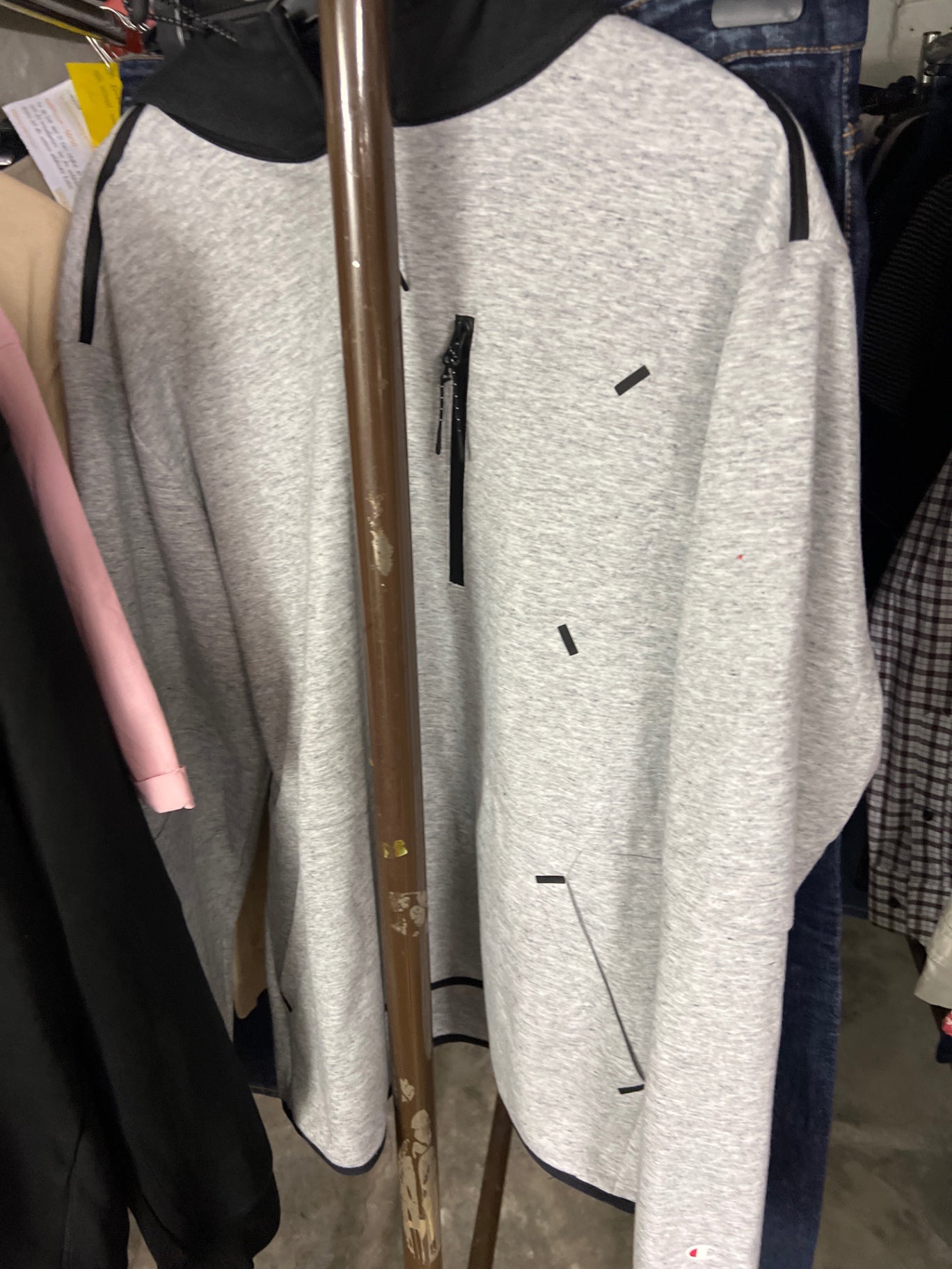 Champion Hoodie / Jacke Grau