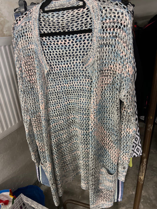 Strickjacke Mehrfarbig