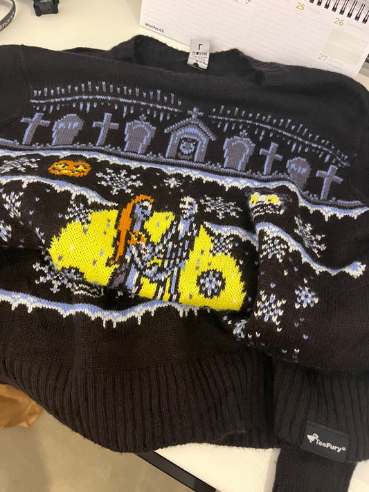 TeeFury Pullover Halloween Schwarz
