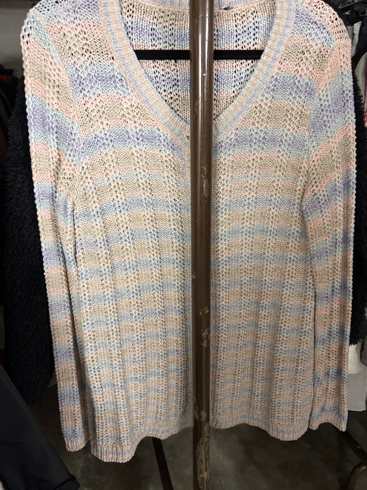 Strickjacke Mehrfarbig (Pastelltöne)